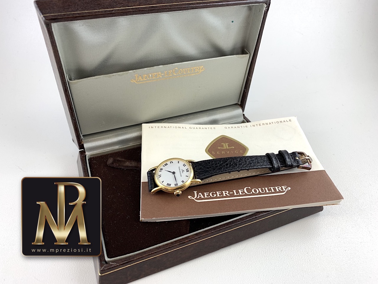 Jaeger LeCoultre Lady 18kt very rare with papers and box | M.P Preziosi