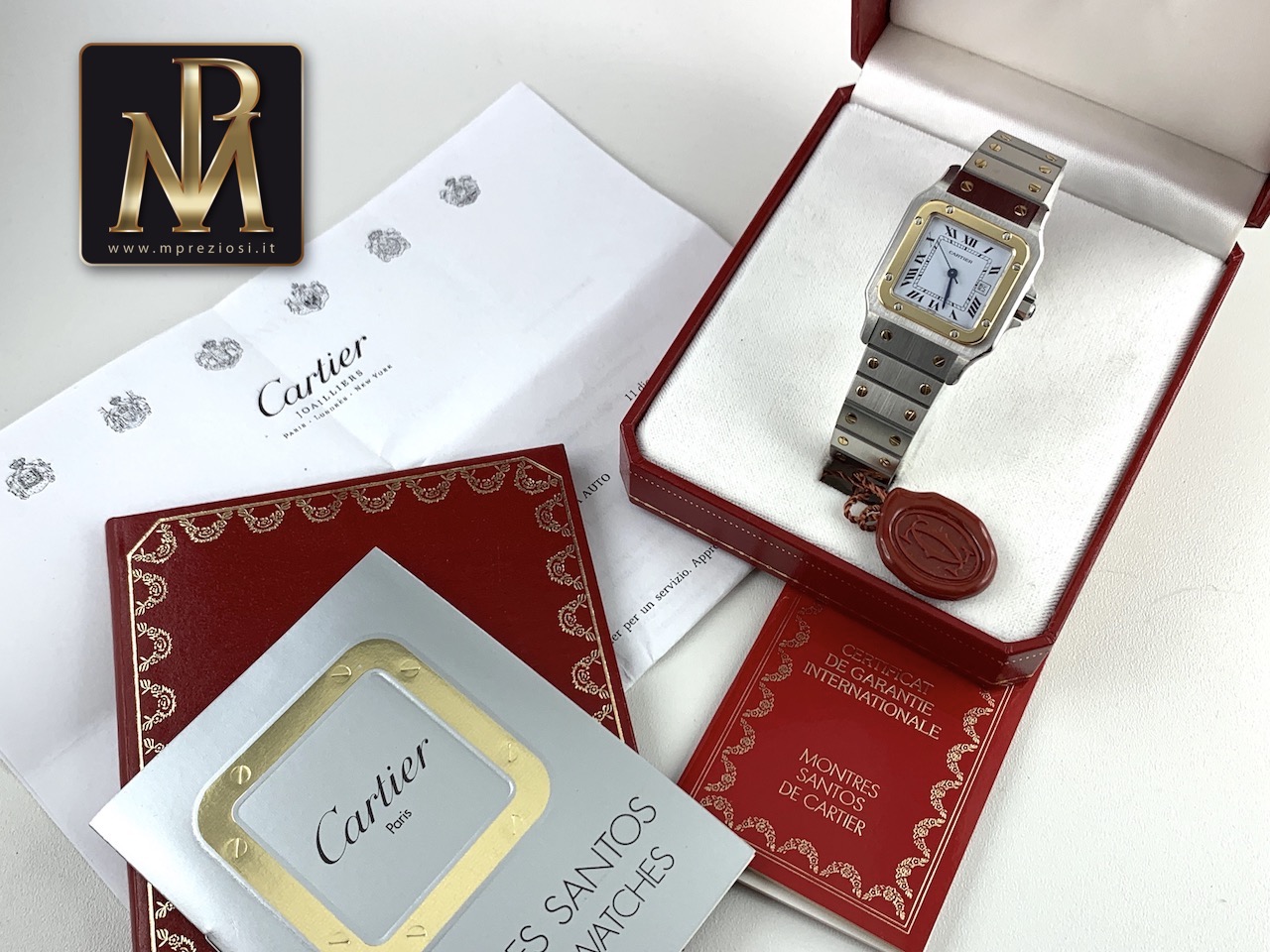 Cartier Santos 2961 B P Milano service Cartier Cartier usati di MP