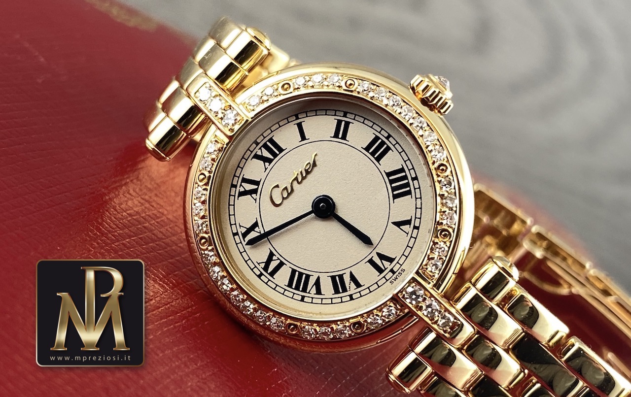 Cartier Panthere Vendome 18K Yellow Gold Factory Diamonds 8057916