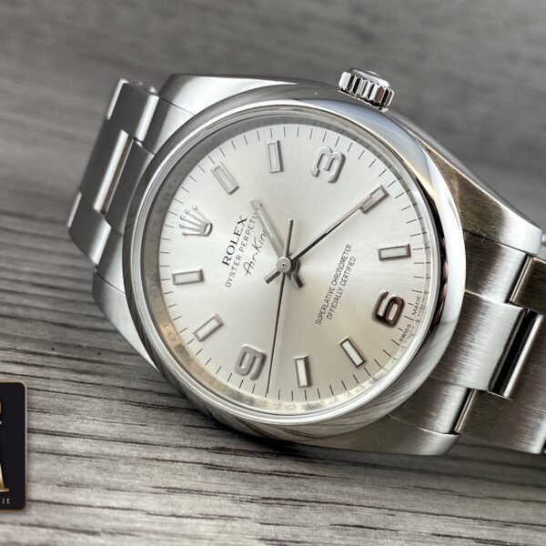 Rolex Airking 114200 mpreziosi orologi milano3
