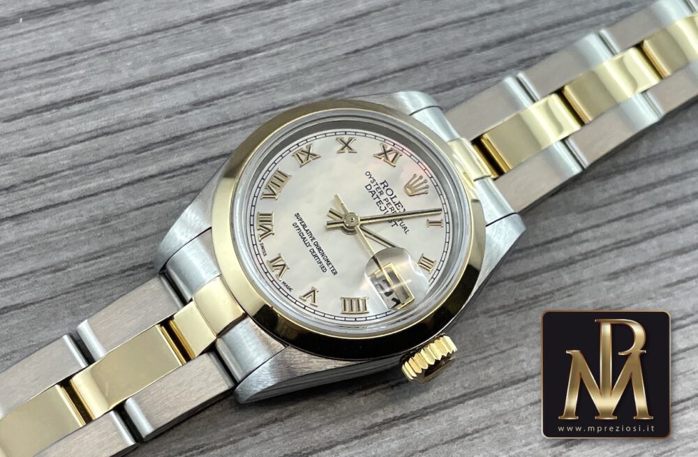 Rolex datejust Lady Mother of pearl dial 69163