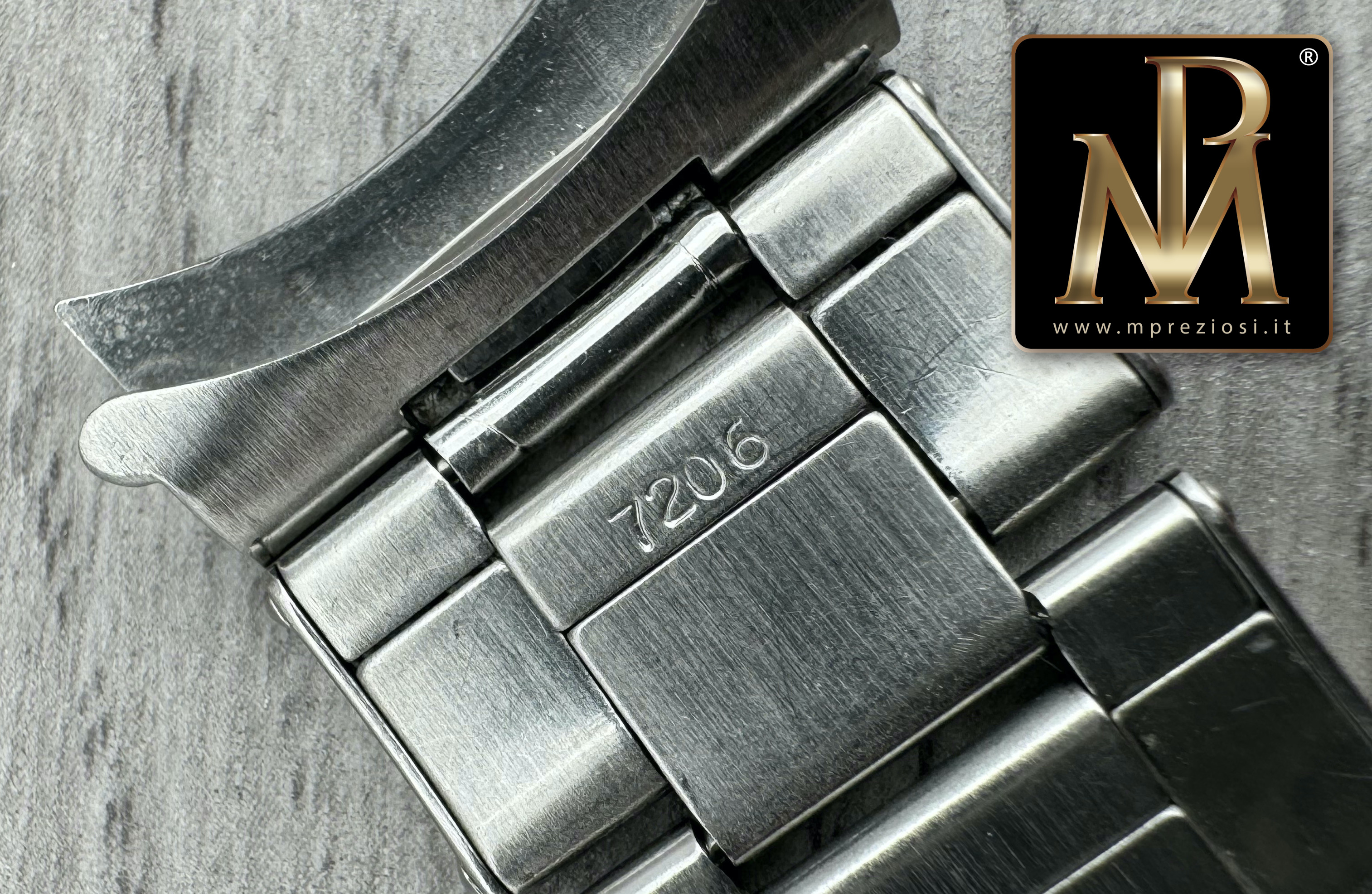 Rolex Oyster Bracelet 7206 endlinks 58 mpreziosi segrate