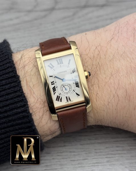 Cartier Tank Américaine 8012 on wrist